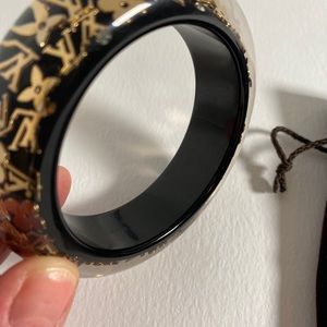 Louis Vuitton Resin Monogram Inclusion Bracelet